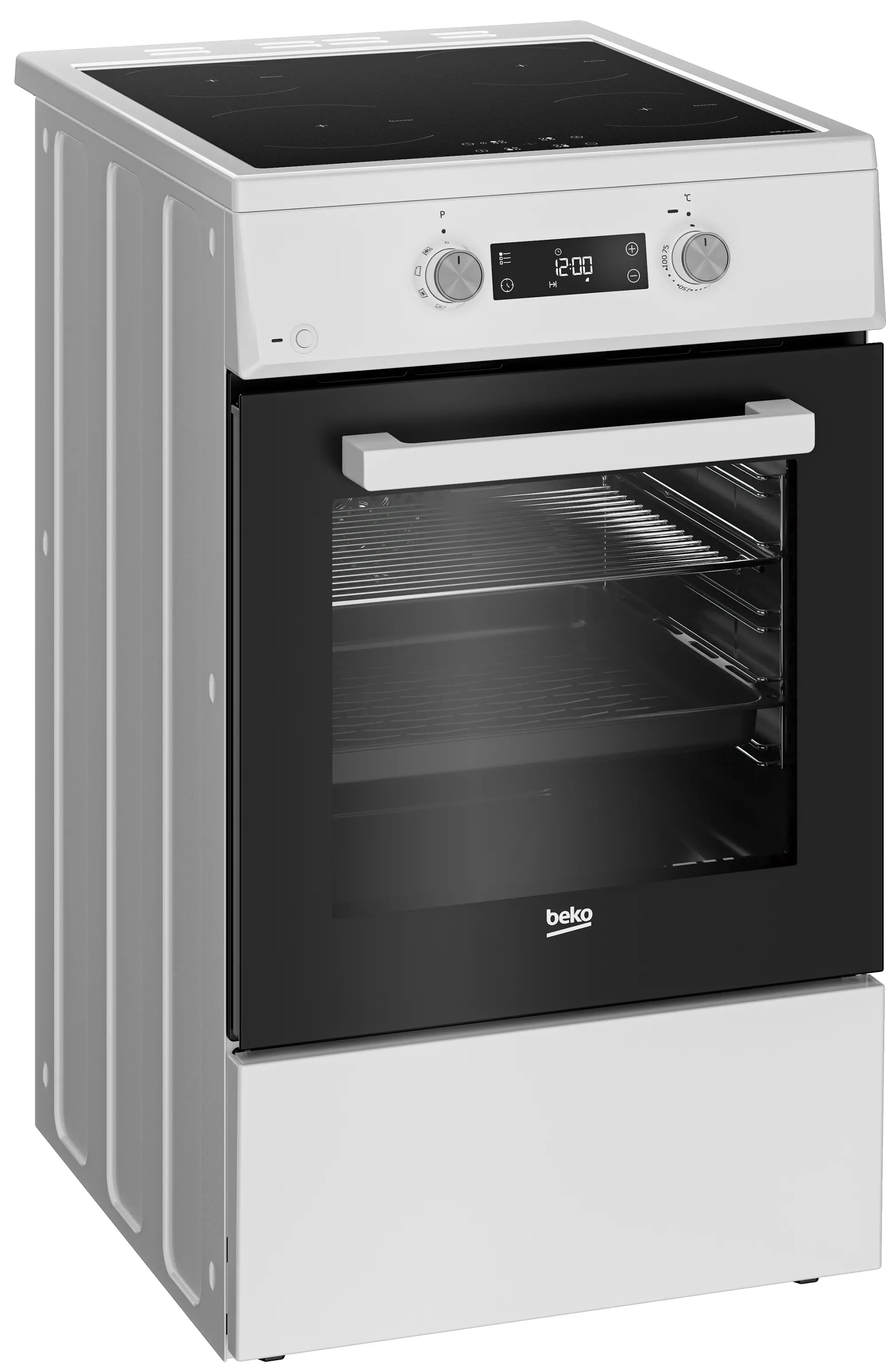 Kuchnia indukcyjna Beko FSM59305WDT Termoobieg
