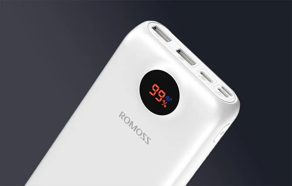 Powerbank Romoss PSW30PF 30000mAh 22.5W Biały