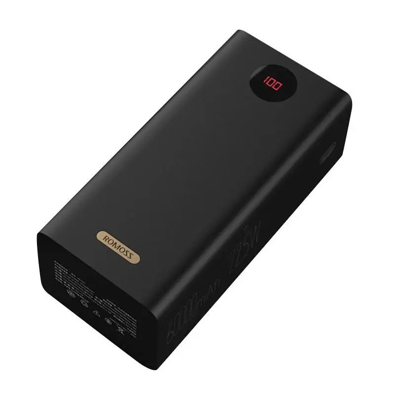 Powerbank Romoss PEA60 60000mAh 22.5W Czarny