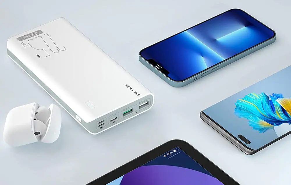 Powerbank Romoss Sense 8F 30000mAh 22.5W Biały