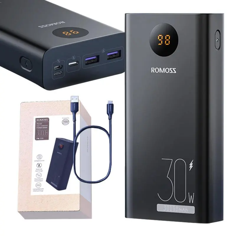 Powerbank Romoss PEA30 30000mAh 30W Czarny