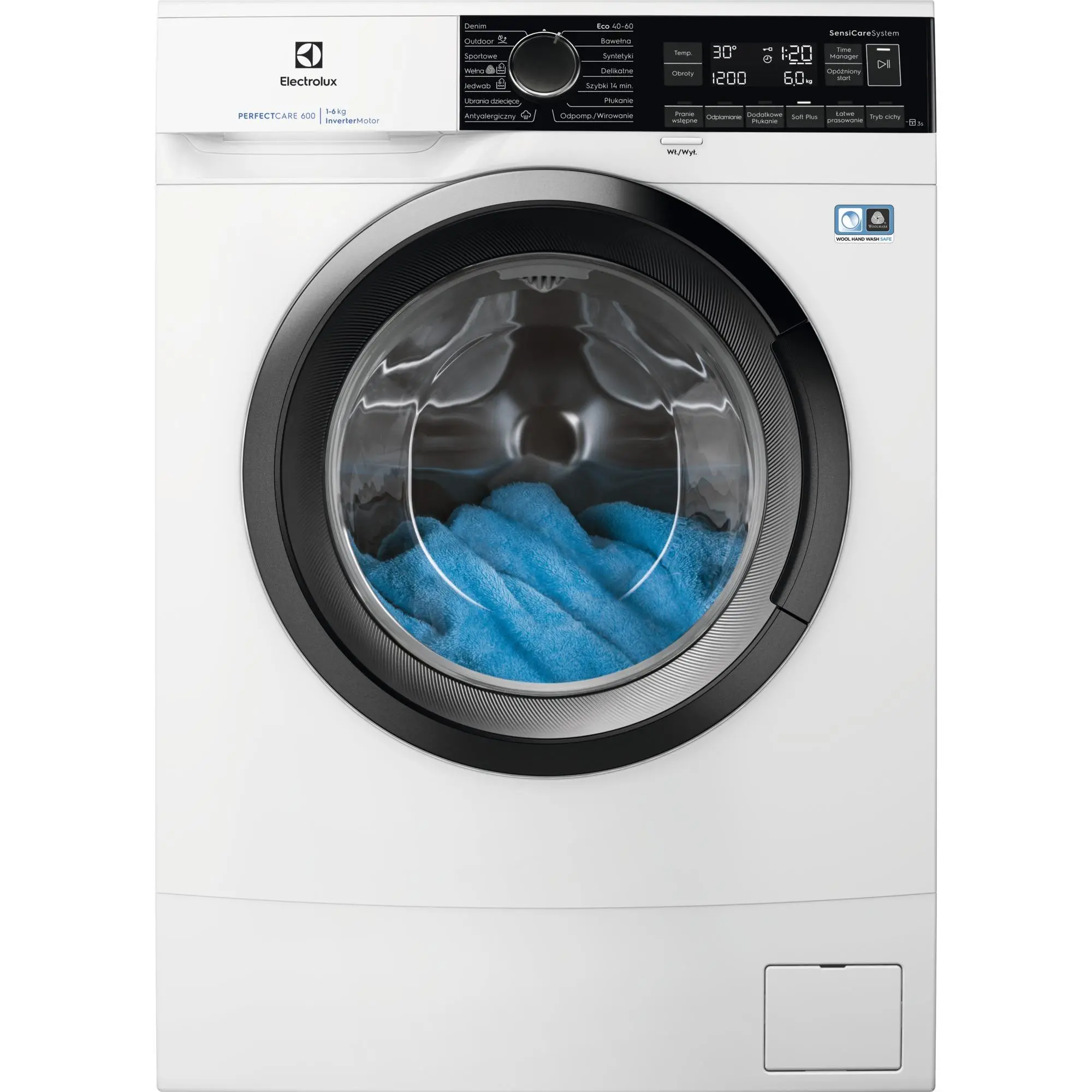 Pralka Electrolux 600 SensiCare EW6SM226BP Superslim 6kg 1200obr/min