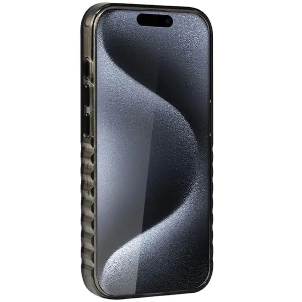 Etui AUDI IML MagSafe Case AU-IMLMIP15P-A6/D3-BK do iPhone 15 Pro Czarny