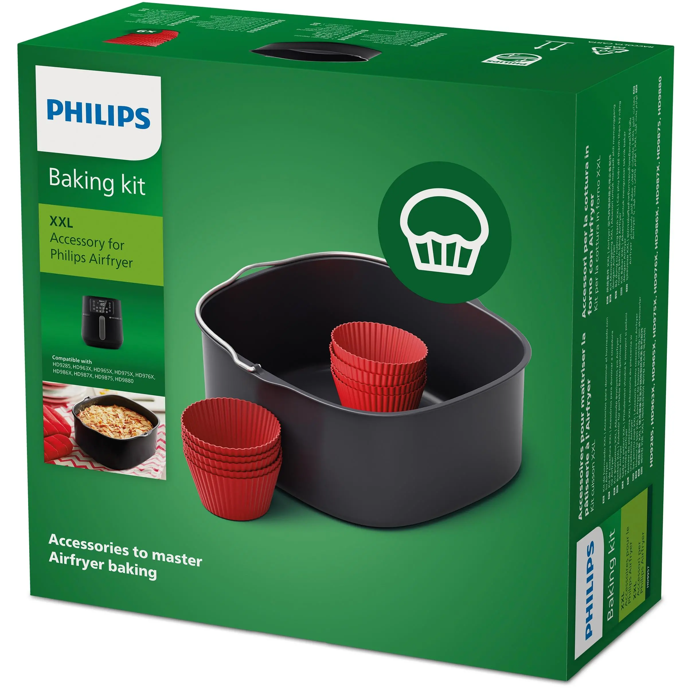 Zestaw akcesoriów Philips Do pieczenia HD9957/00 2,5l Do Ovi Smart XXL