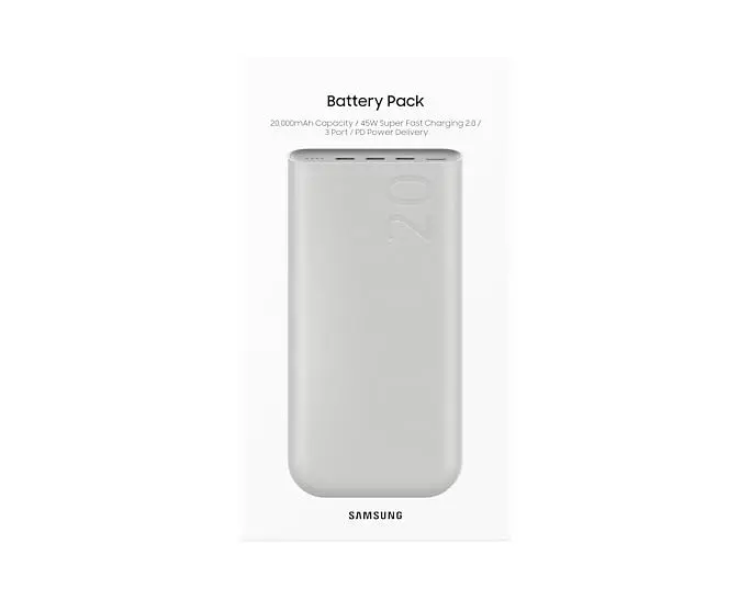 Powerbank Samsung EB-P4520 20000mAh 45W Beżowy