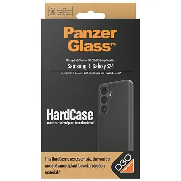 Etui PanzerGlass HardCase do Samsung Galaxy S24 S921 Czarny