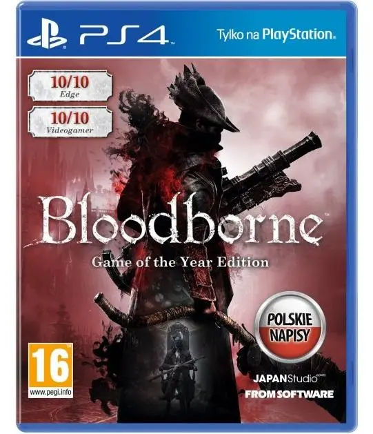 Bloodborne Game of the Year Edition Gra na PS4 (Kompatybilna z PS5)