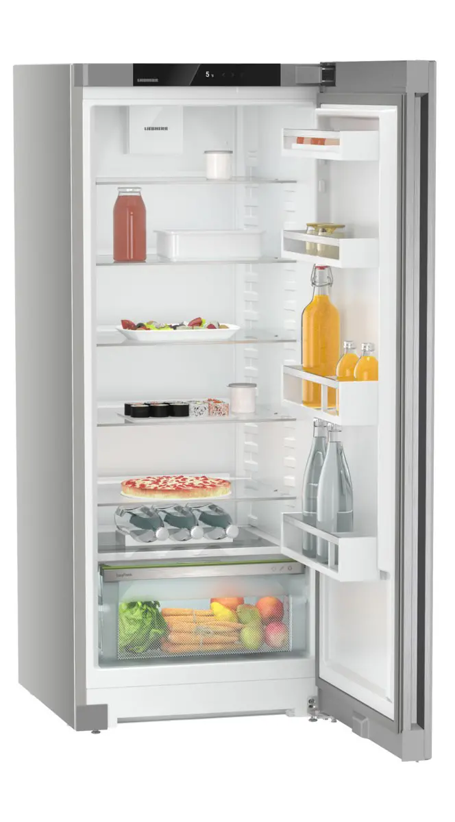 Lodówka Liebherr Pure Rsfd 4600 145,5cm Szuflada z kontrolą wilgotności Srebrny