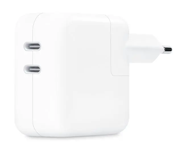 Ładowarka sieciowa Apple 2x USB-C 35W Biały