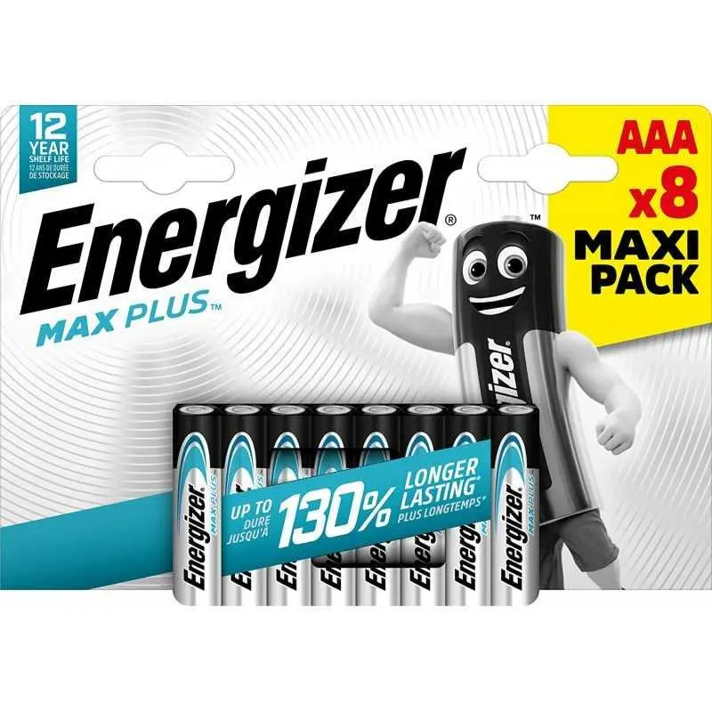 Baterie Energizer AAA Max Plus 8szt.
