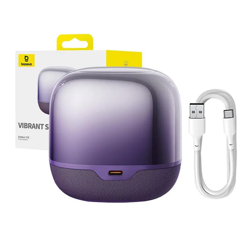 Głośnik Bluetooth Baseus AeQur V2 2,5W Fioletowy