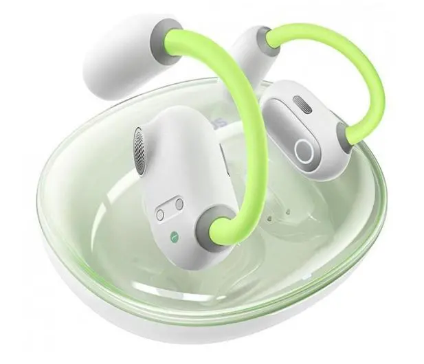 Słuchawki bezprzewodowe Baseus Eli Sport 1 Przewodnictwo powietrzne Bluetooth 5.3 Zielony