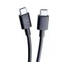 Kabel 3mk Hyper USB-C do USB-C 100W 1,2m Czarny