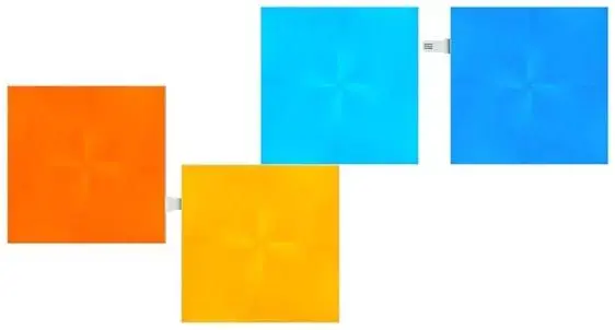 Panel LED Nanoleaf Canvas Panels Expansion Pack 4szt