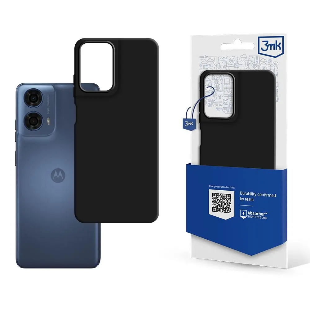 3mk Matt Case do Motorola Moto G24 Power Czarny miniaturka