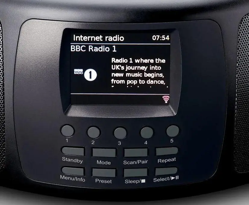 Radioodtwarzacz Lenco SCD-6000BK Bluetooth Czarny