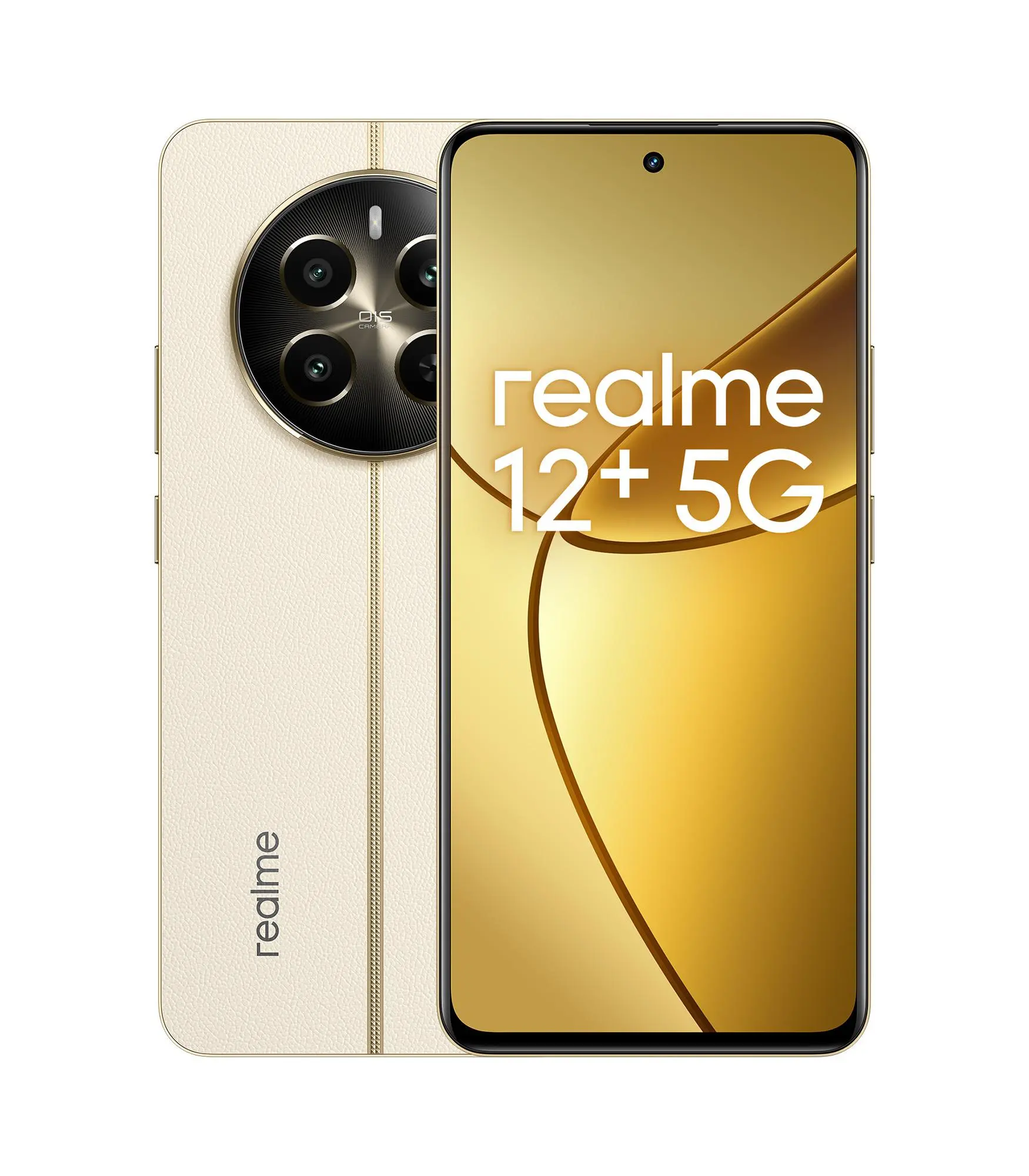 Smartfon realme 12+ 5G 8/256GB 6,67" 120Hz 50Mpix Beżowy