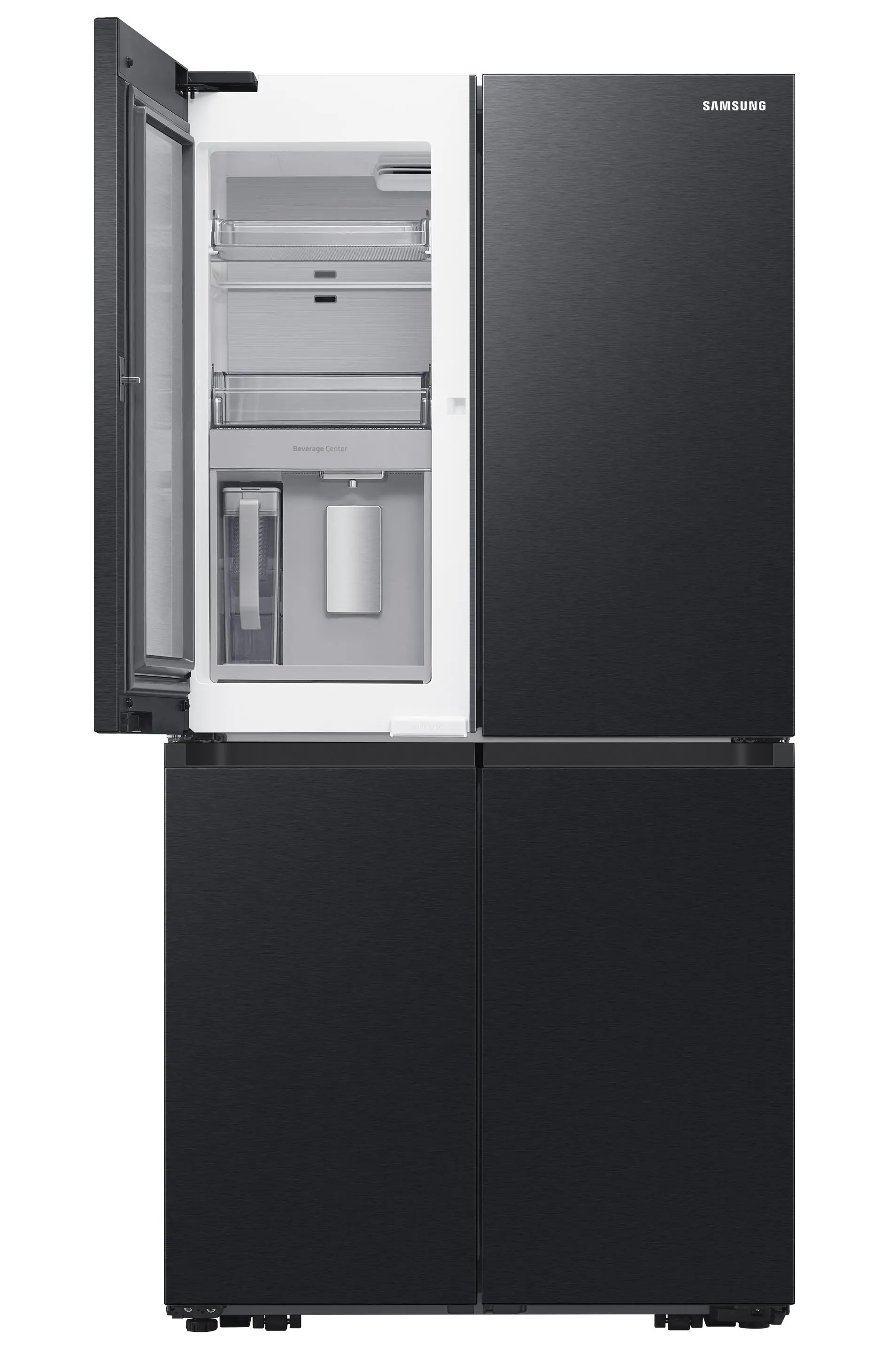 Lodówka Samsung SBS RF65DG960EB1 Pełny No Frost 183cm Dystrybutor wody Kostkarka automatyczna Zdalne sterowanie Grafitowy
