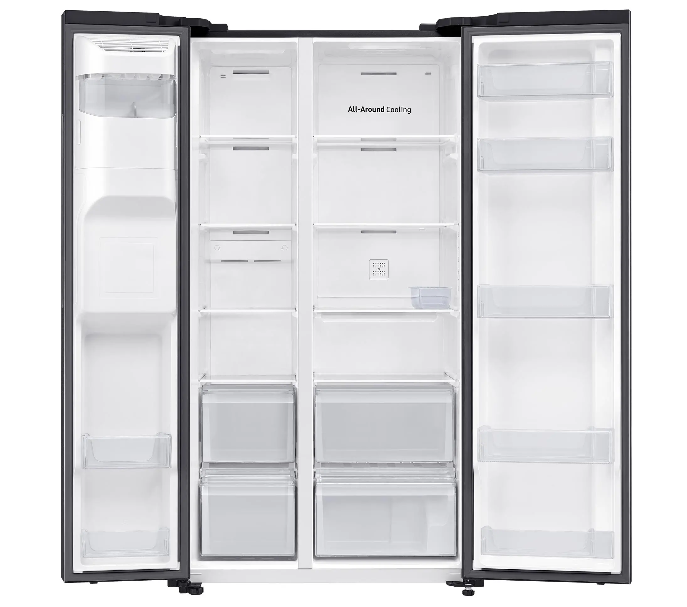 Lodówka Samsung SBS RS65DG5403B1 Pełny No Frost 178cm Dystrybutor wody Kostkarka automatyczna Zdalne sterowanie Grafitowy
