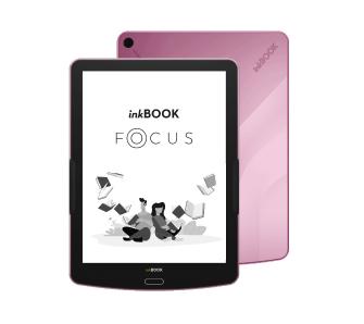 Czytnik E-booków inkBOOK Focus 7,8" 16GB WiFi Różowy Etui