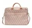 Torba na laptopa Guess GCube Stripes GUCB15HGCFSEP 16" Różowy