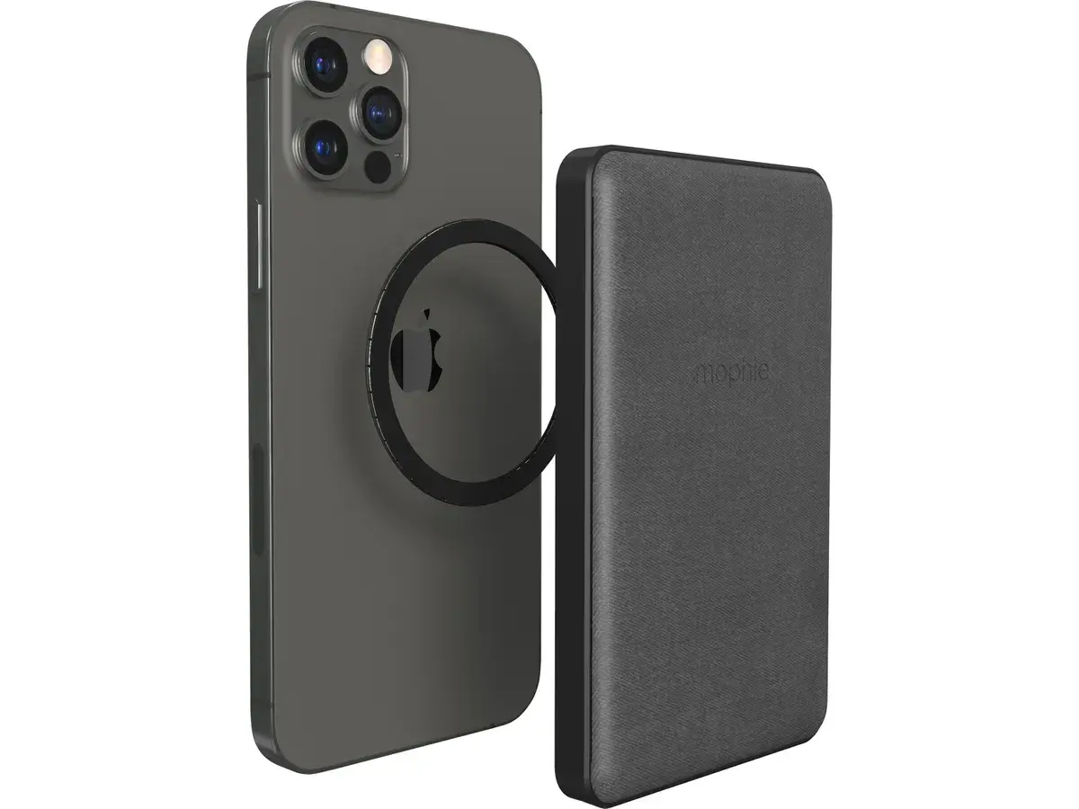 Powerbank Mophie Snap+ Powerstation Juice Pack Mini 5000mAh 10W MagSafe Czarny