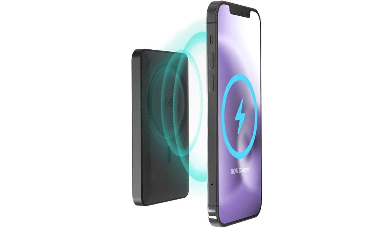 Powerbank Mophie Snap+ Powerstation Juice Pack Mini 5000mAh 10W MagSafe Czarny