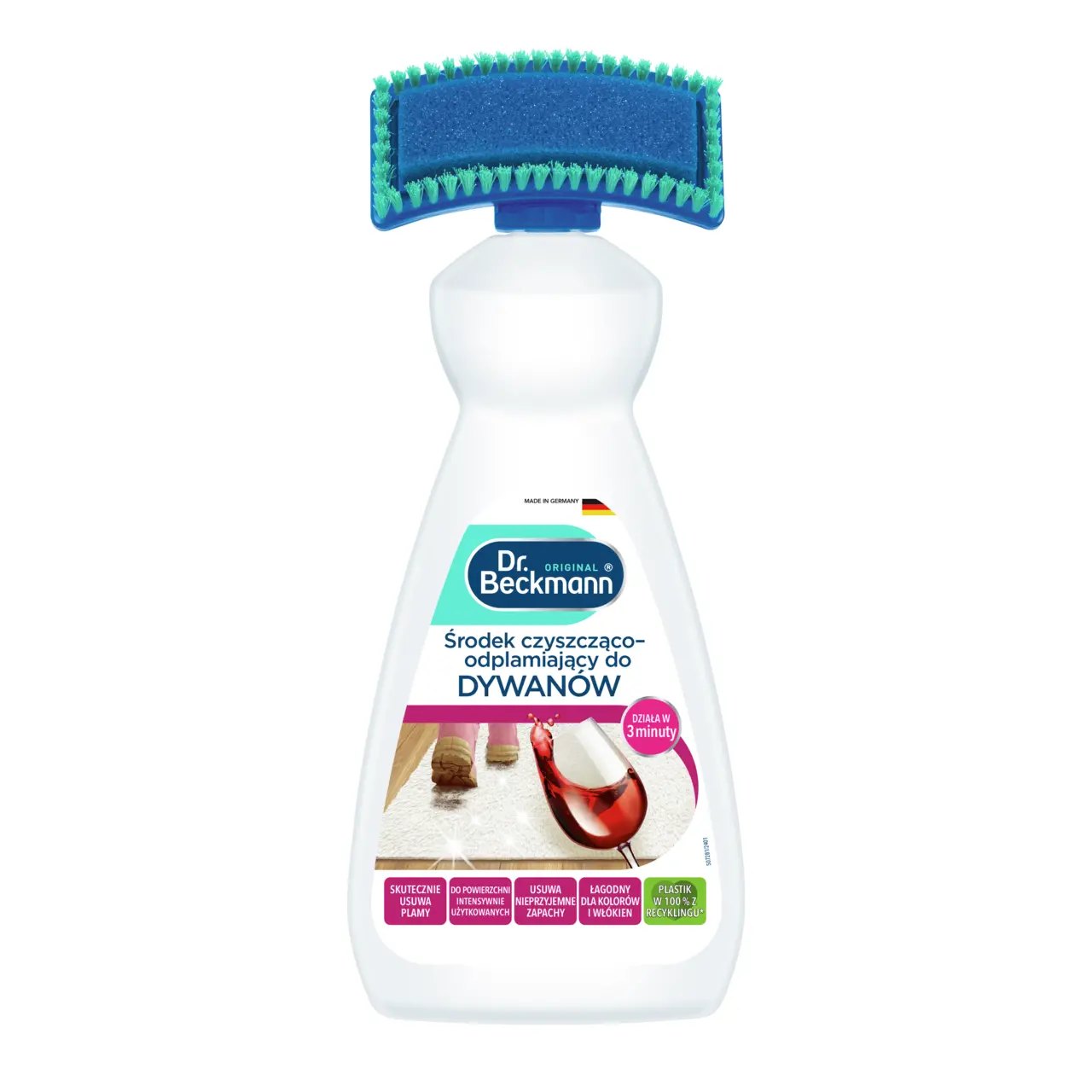 Dr. Beckmann do czyszczenia dywanów ze szczoteczką 650ml