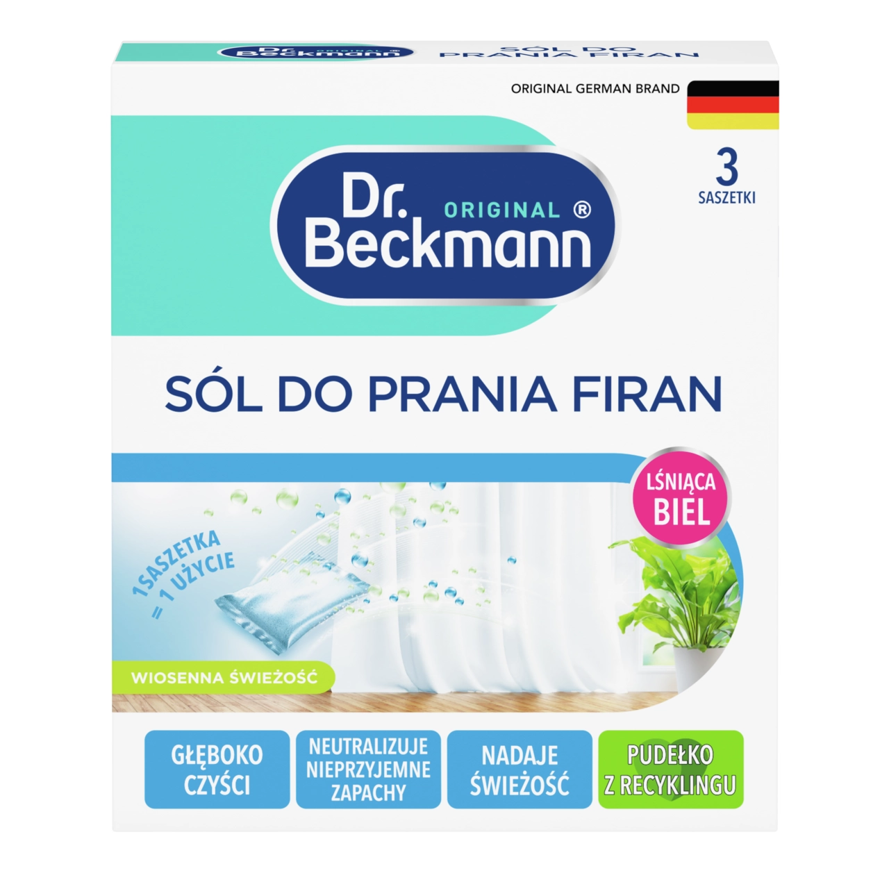 Sól do prania Dr. Beckmann firan w saszetkach 3szt
