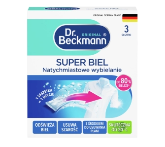 Wybielacz Dr. Beckmann Super Biel 3szt
