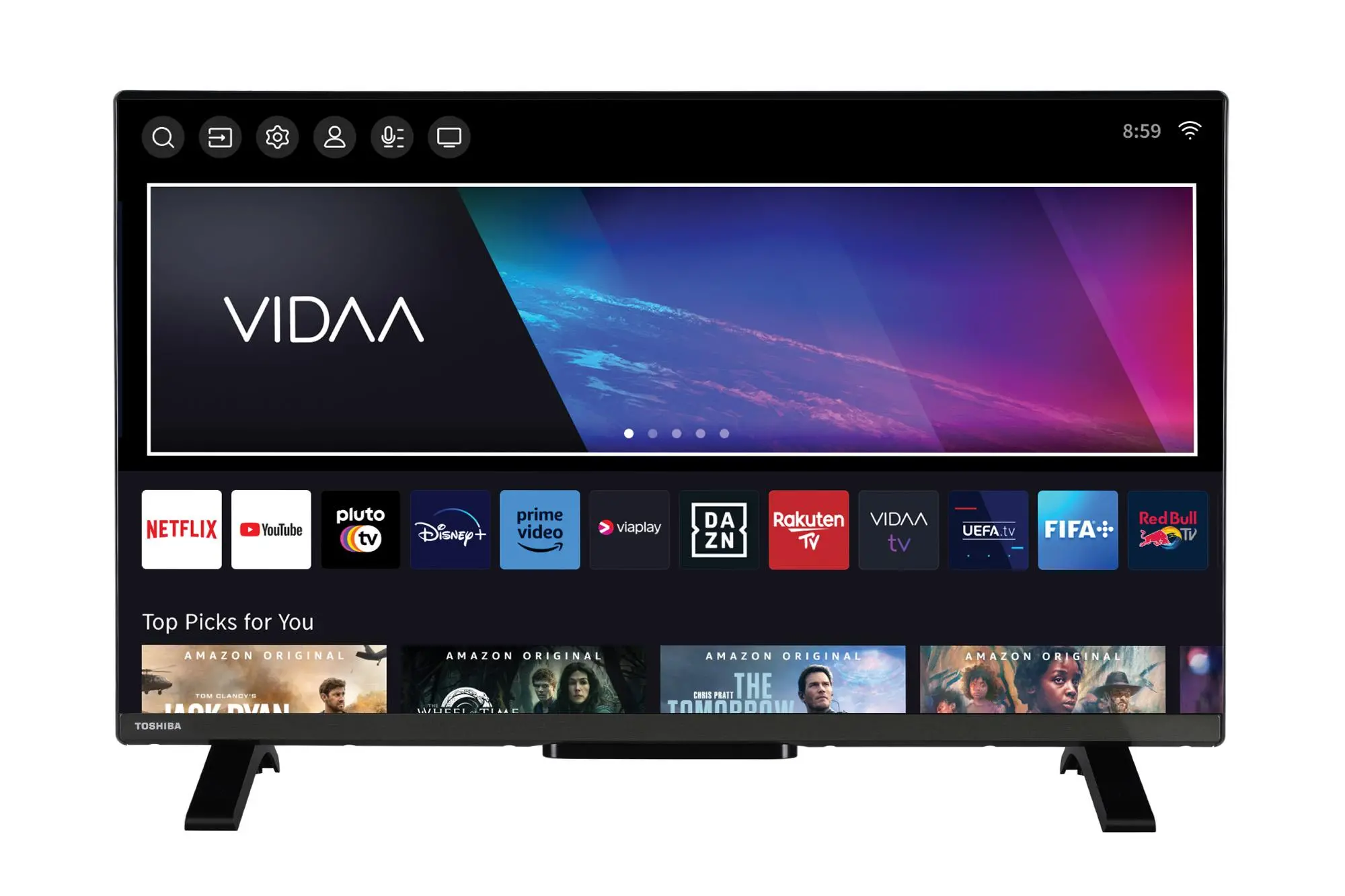 Telewizor Toshiba 32WV2E63DG  32" LED HD Ready Smart TV VIDAA DVB-T2