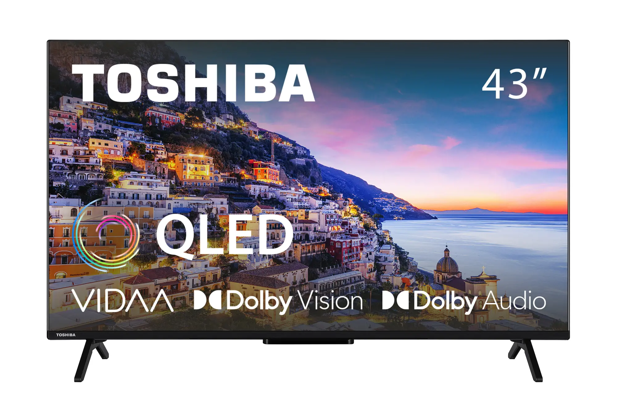 Telewizor Toshiba 43QV2463DG 43" QLED 4K Smart TV VIDAA Dolby Vision DVB-T2