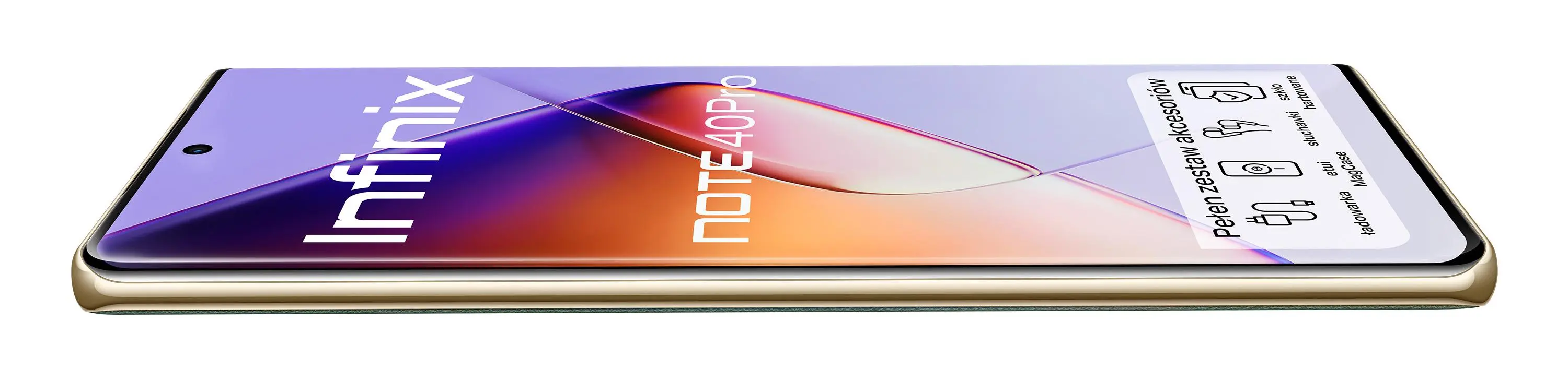 Smartfon Infinix Note 40 Pro 12/256GB 6,78" 120Hz 108Mpix Zielony
