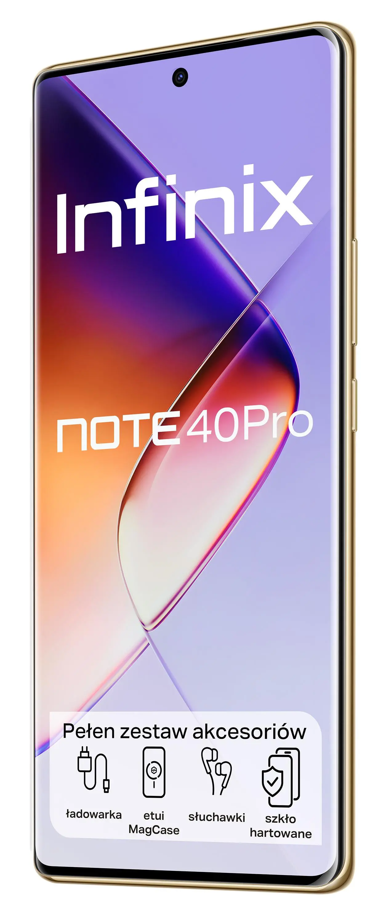 Smartfon Infinix Note 40 Pro 12/256GB 6,78" 120Hz 108Mpix Zielony