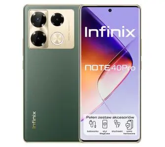 Smartfon Infinix Note 40 Pro 12/256GB 6,78" 120Hz 108Mpix Zielony