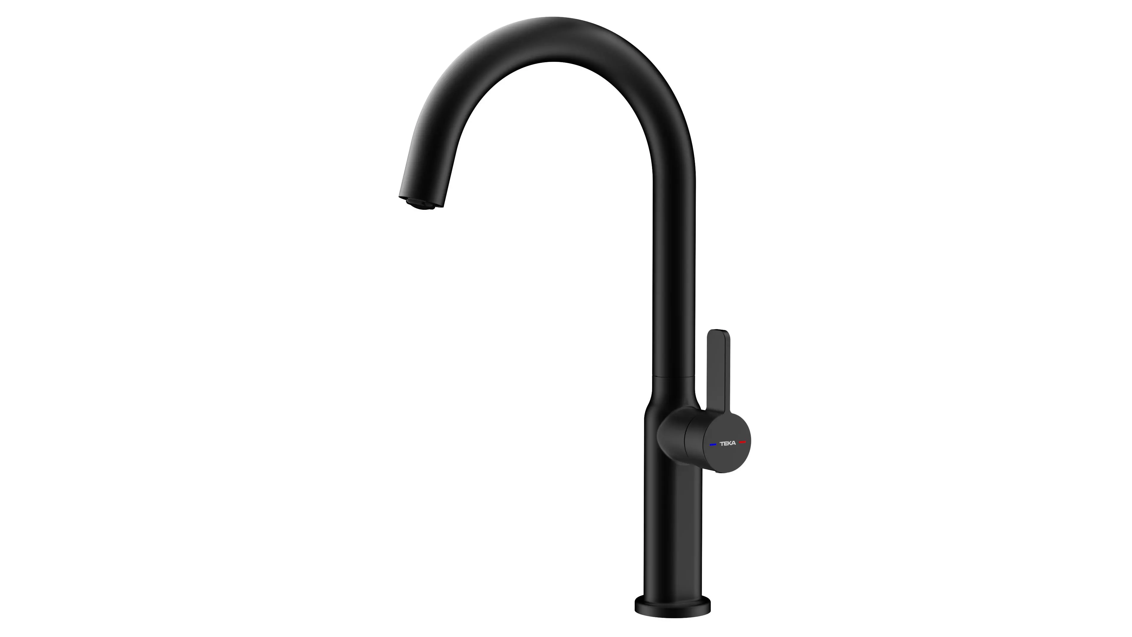 Bateria Teka Oval 915 Czarny Mosiądz/Chrom