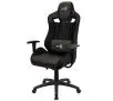 Fotel Aerocool EARL AeroSuede Gamingowy do 150kg Skóra Eco Tkanina Iron Black