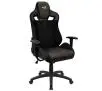 Fotel Aerocool EARL AeroSuede Gamingowy do 150kg Skóra Eco Tkanina Iron Black