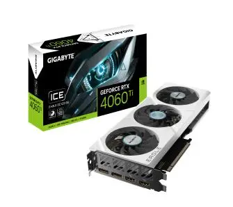 Karta graficzna Gigabyte GeForce RTX 4060 Ti EAGLE OC ICE 8GB GDDR6 128bit DLSS 3