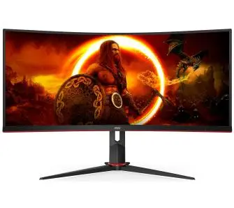 Monitor AOC CU34G2XP/BK 34" UWQHD VA 180Hz 1ms Zakrzywiony Gamingowy