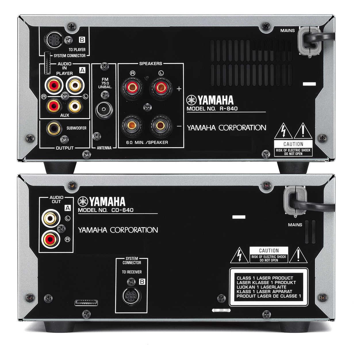 Yamaha PianoCraft MCR-640 (srebrno-czarny), Wieża Hi-Fi - cena i