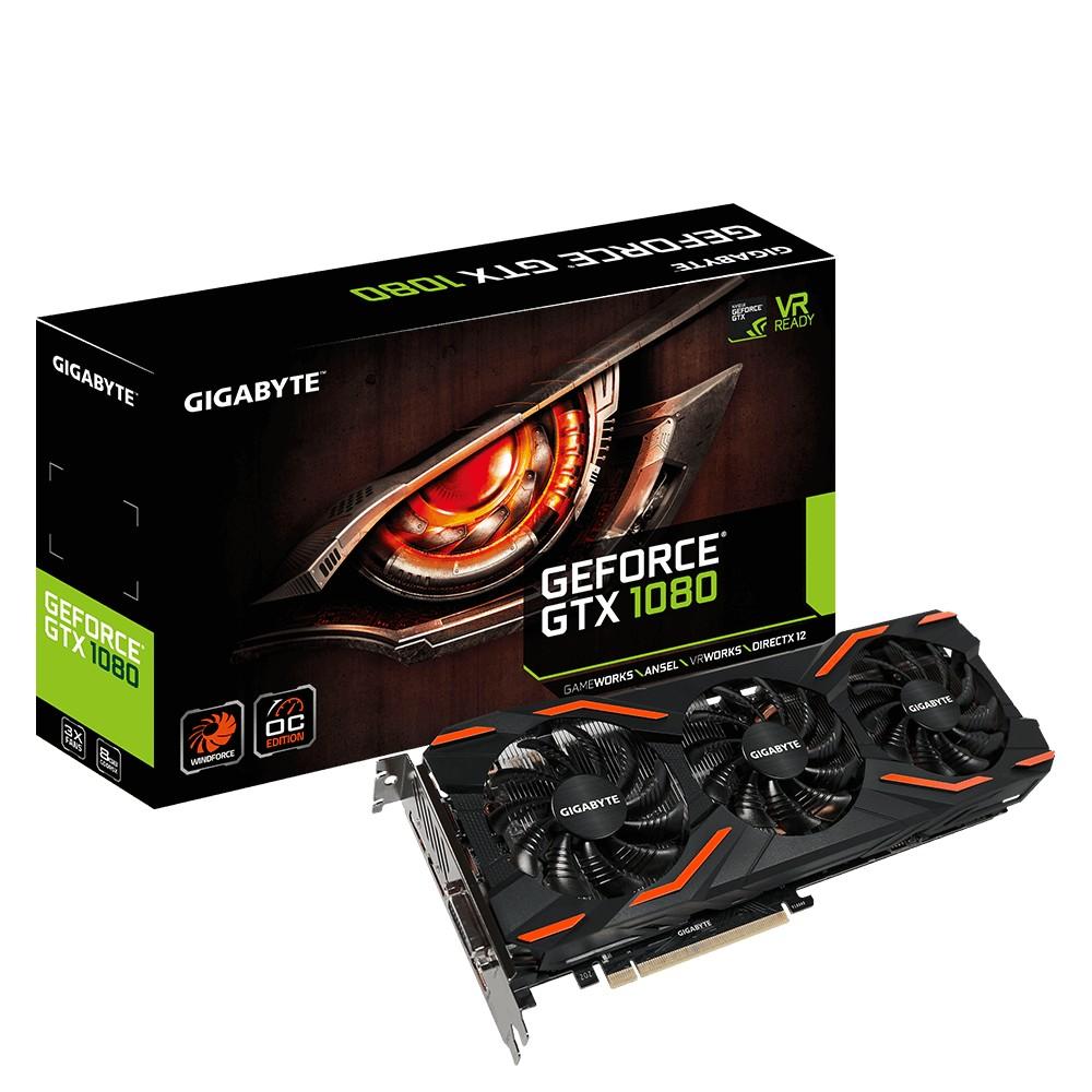 Gigabyte GeForce GTX 1080 8GB GDDR5X 256bit Windforce OC