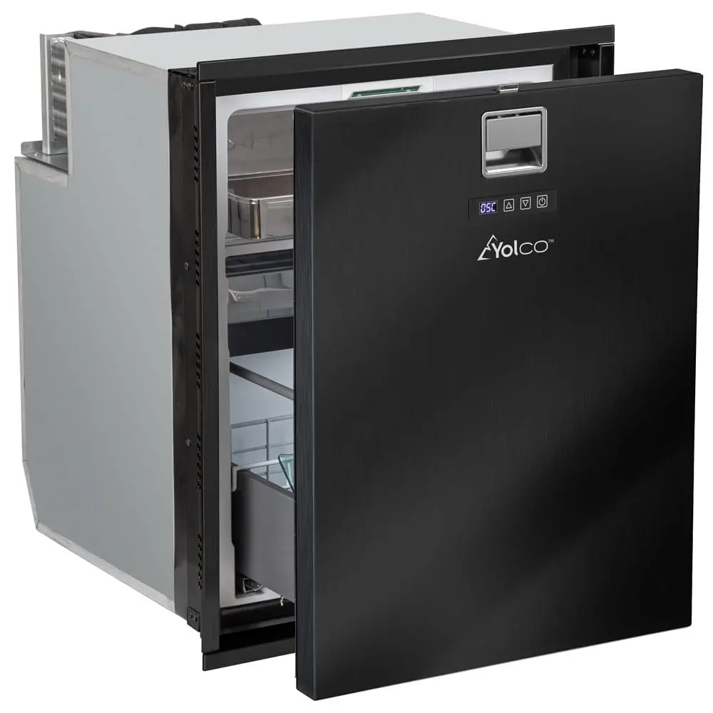 Lodówka Yolco QL90 85l Komora zero Czarny
