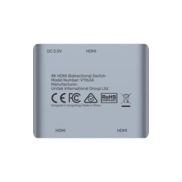 Adapter Unitek V1163A HDMI 2.1 8K 2na1