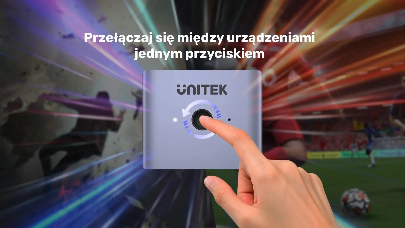 Adapter Unitek V1163A HDMI 2.1 8K 2na1