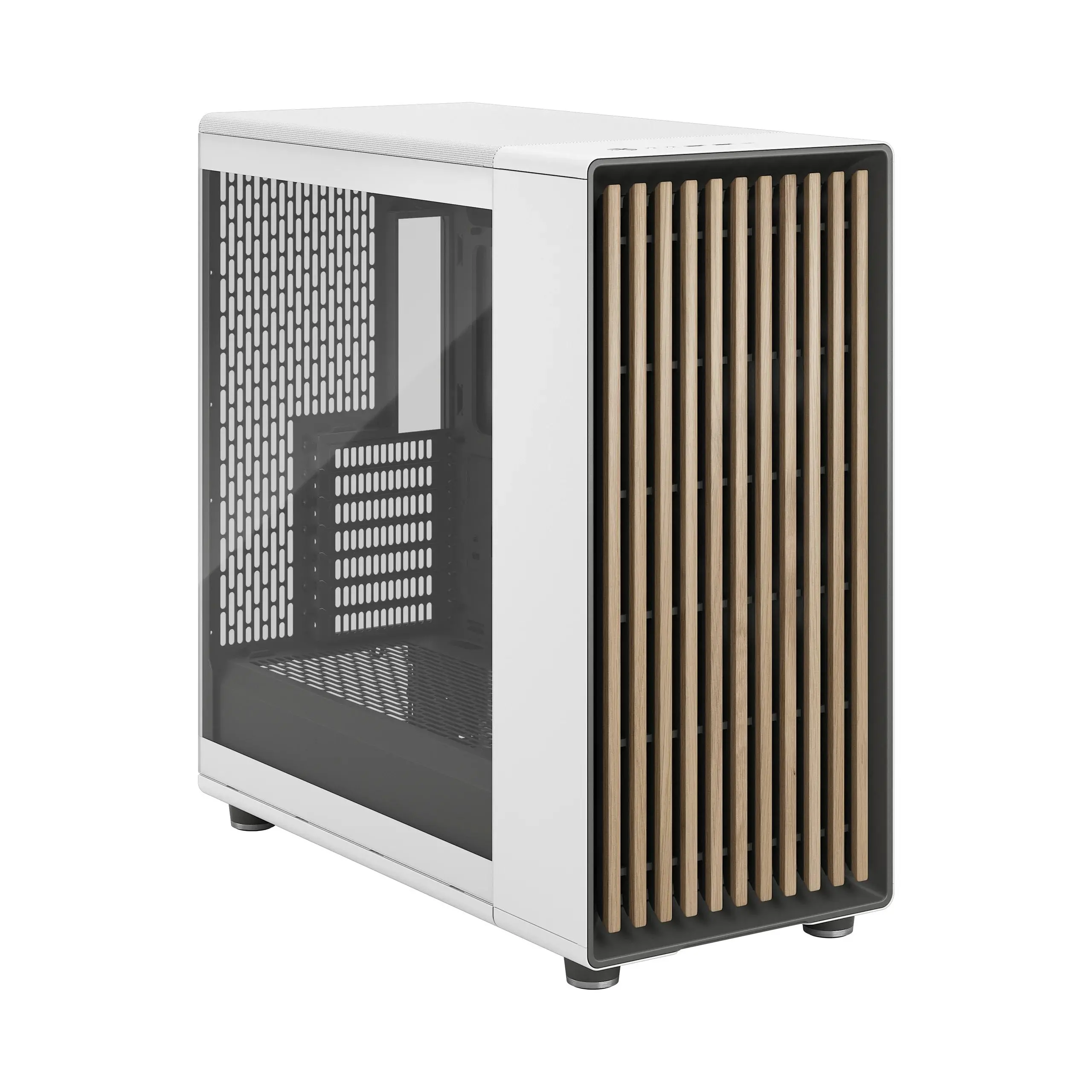 Obudowa Fractal Design North XL TG Clear Biały