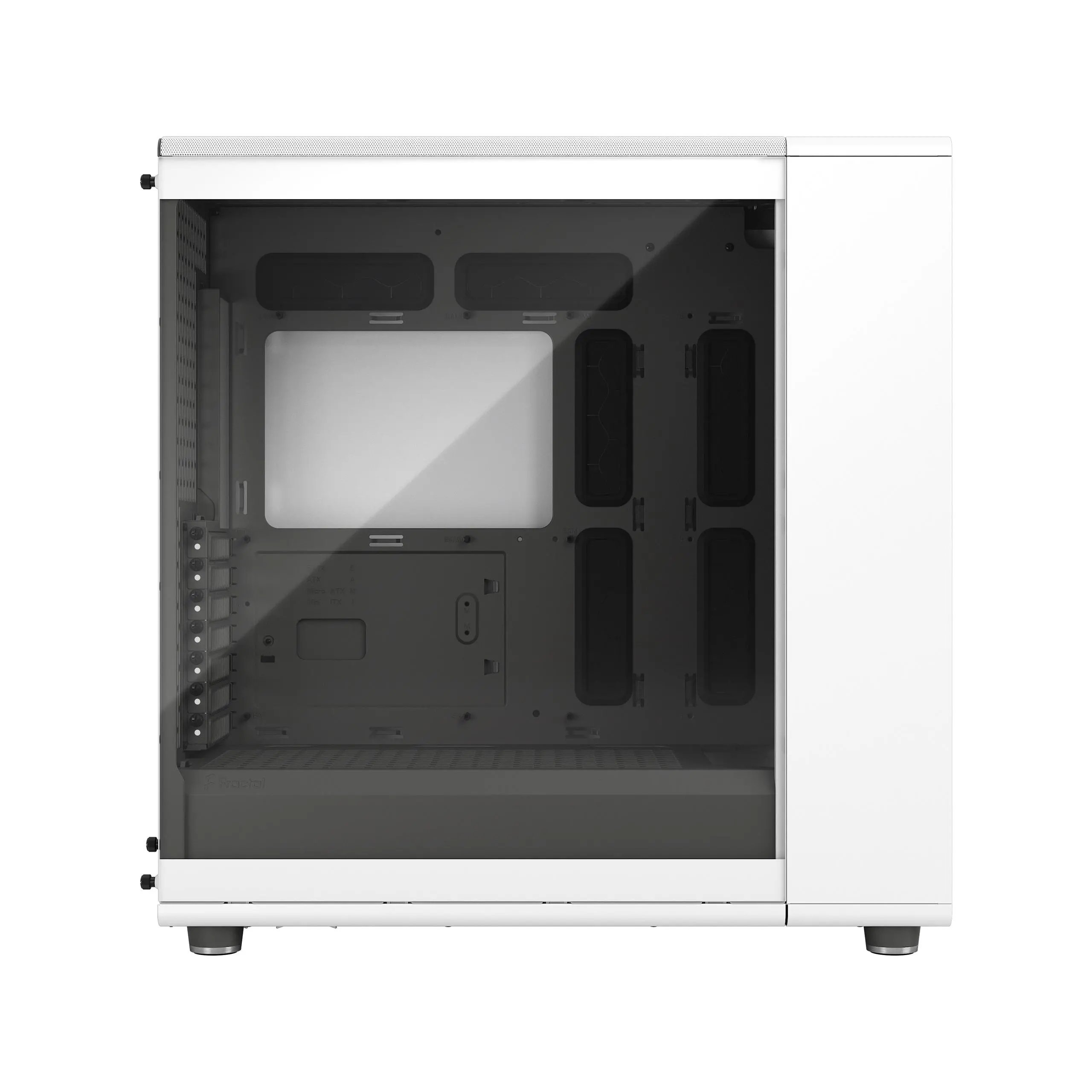 Obudowa Fractal Design North XL TG Clear Biały