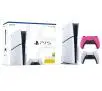 Konsola Sony PlayStation 5 Slim D Chassis (PS5) 1TB z napędem + Dodatkowy Pad Różowy