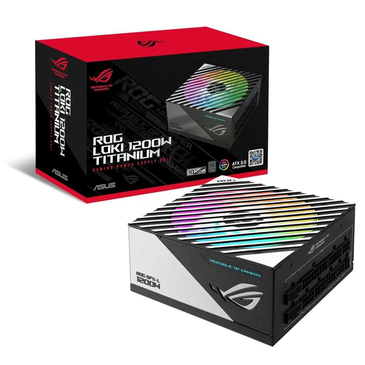 Zasilacz ASUS ROG Loki SFX-L 1200W 80+ Platinum Czarny