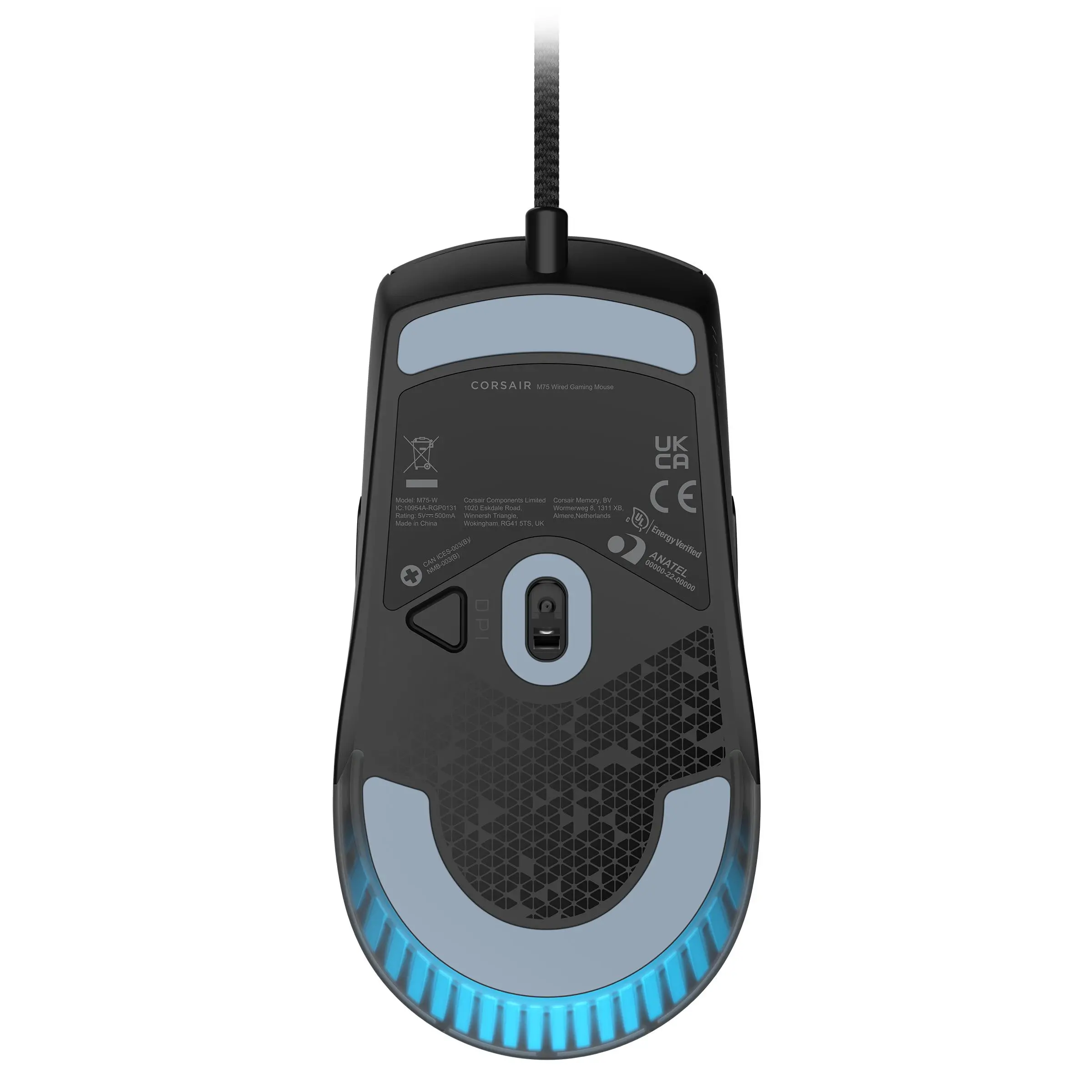 Myszka gamingowa Corsair M75 RGB Czarny